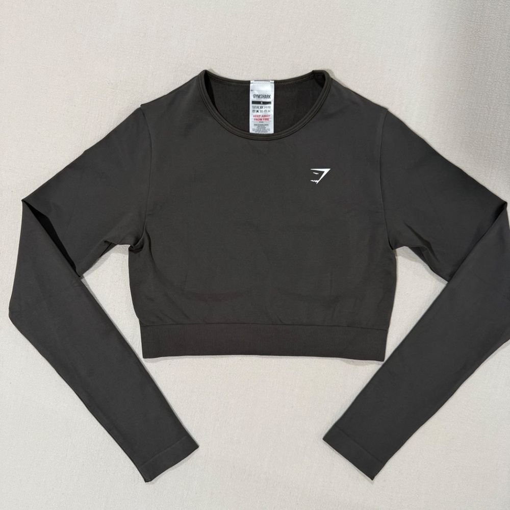 Gymshark Seamless Long Sleeve Crop - Picture 3 of 5